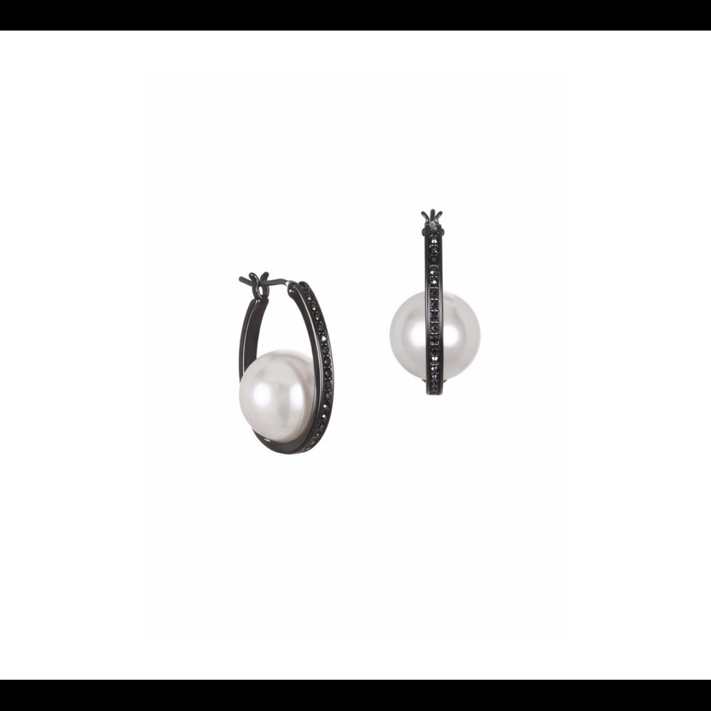 NWT Karl Lagerfeld x Swarovski Earrings